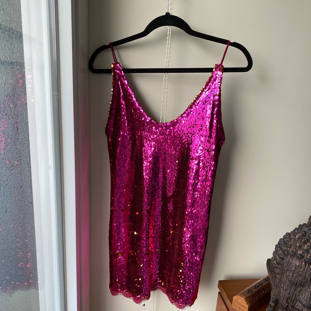 Free People Sequin mini Dress